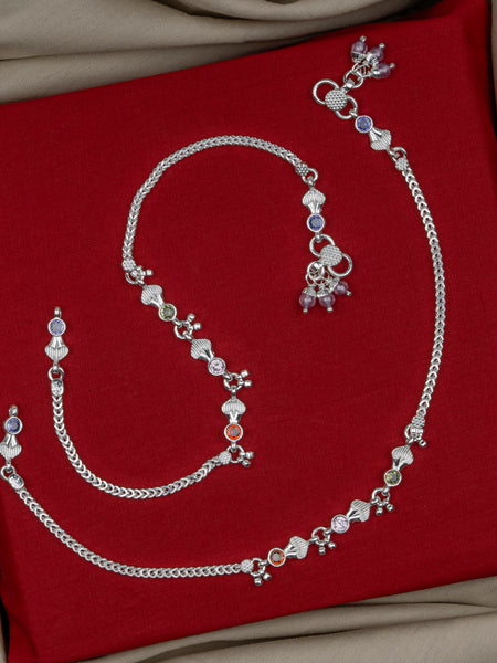 Pankhudi Lightweight Daily Wear Payal for Girls (Anklet)