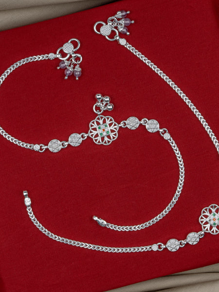 Pankhudi Lightweight Daily Wear Payal for Girls (Anklet)