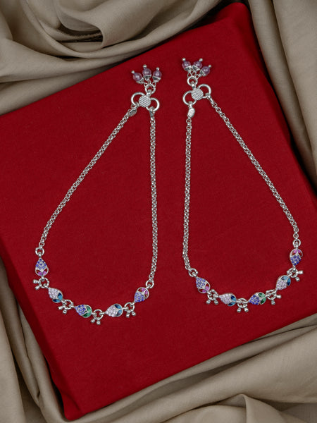 Pankhudi Lightweight Daily Wear Payal for Girls (Anklet)