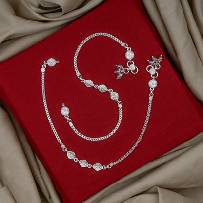 Pankhudi Lightweight Daily Wear Payal for Girls (Anklet)