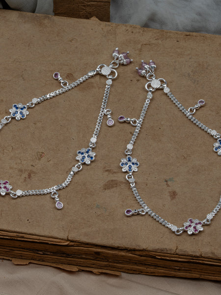 Pankhudi Lightweight Daily Wear Payal for Girls (Anklet)