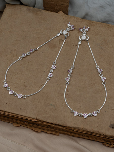 Pankhudi Lightweight Daily Wear Payal for Girls (Anklet)