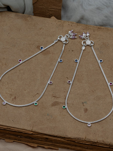 Pankhudi Lightweight Daily Wear Payal for Girls (Anklet)