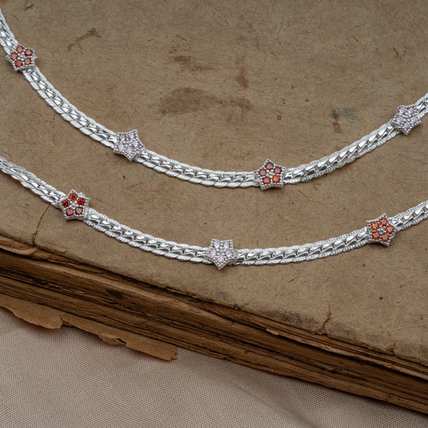 Pankhudi Lightweight Daily Wear Payal for Girls (Anklet)