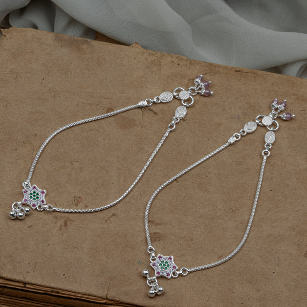 Pankhudi Lightweight Daily Wear Payal for Girls (Anklet)