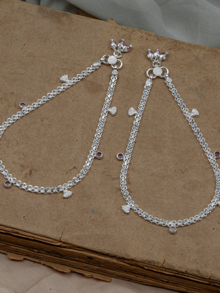 Pankhudi Lightweight Daily Wear Payal for Girls (Anklet)