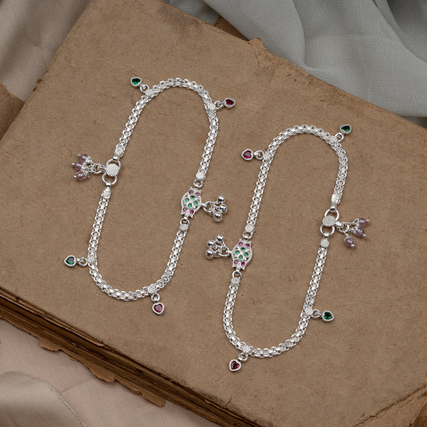 Pankhudi Lightweight Daily Wear Payal for Girls (Anklet)