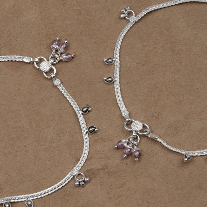 Pankhudi Lightweight Daily Wear Payal for Girls (Anklet)