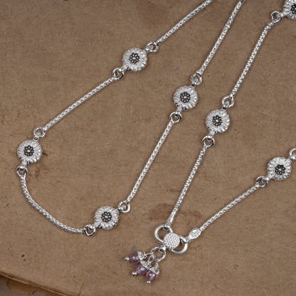 Pankhudi Lightweight Daily Wear Payal for Girls (Anklet)