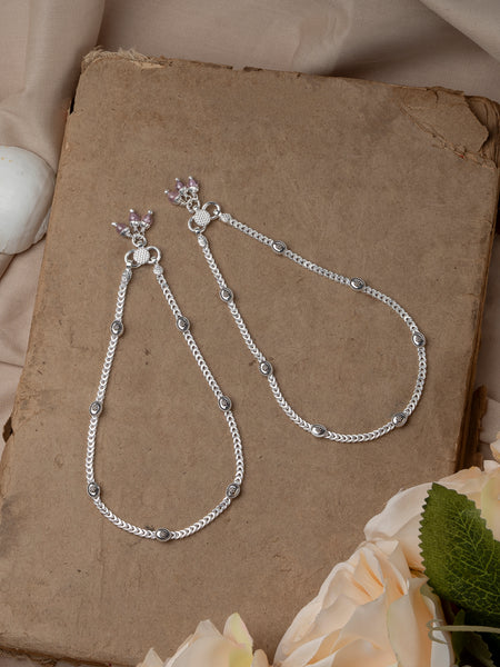 Pankhudi Lightweight Daily Wear Payal for Girls (Anklet)