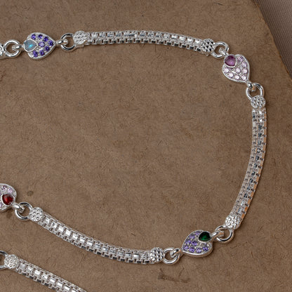 Pankhudi Lightweight Daily Wear Payal for Girls (Anklet)