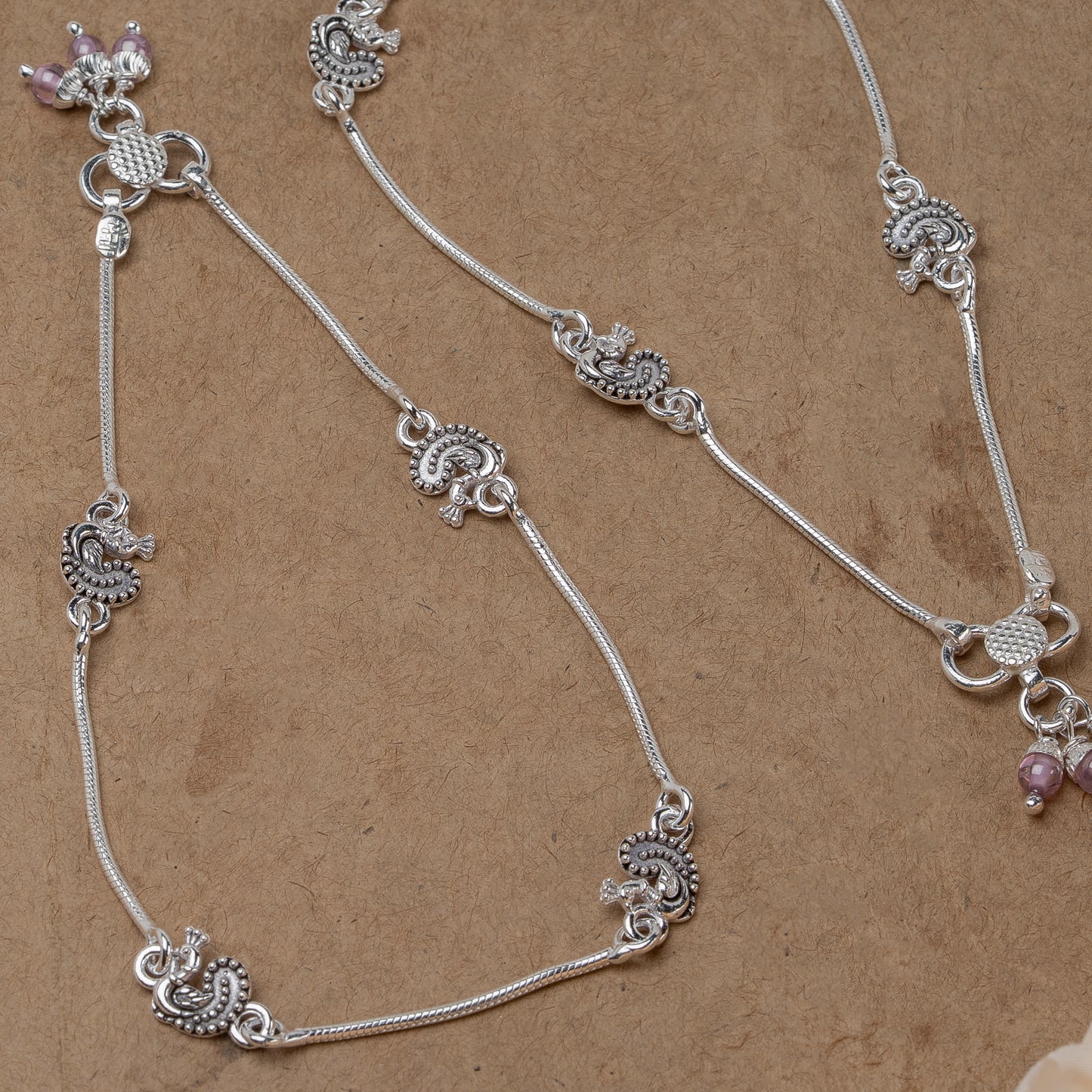 Pankhudi Lightweight Daily Wear Payal for Girls (Anklet)