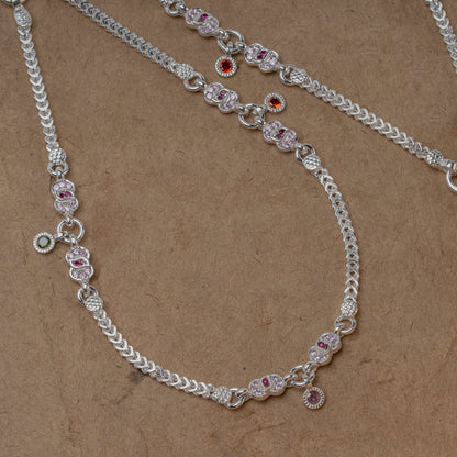 Pankhudi Lightweight Daily Wear Payal for Girls (Anklet)