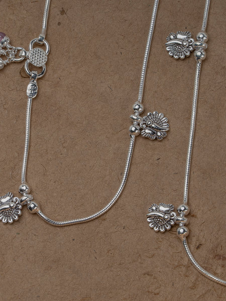 Pankhudi Lightweight Daily Wear Payal for Girls (Anklet)