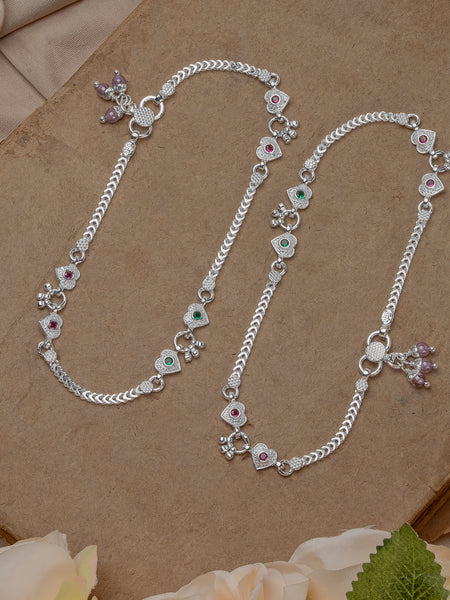 Pankhudi Lightweight Daily Wear Payal for Girls (Anklet)