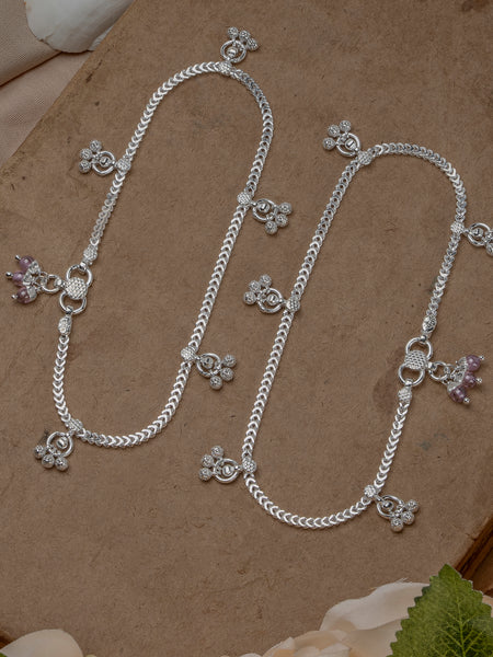 Pankhudi Lightweight Daily Wear Payal for Girls (Anklet)