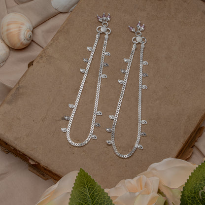 Pankhudi Lightweight Daily Wear Payal for Girls (Anklet)