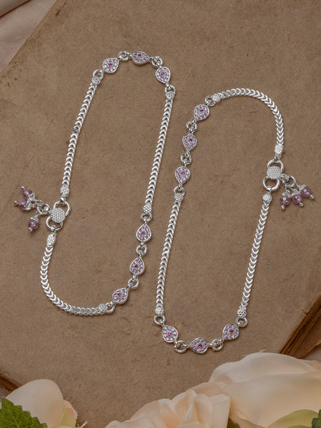 Pankhudi Lightweight Daily Wear Payal for Girls (Anklet)