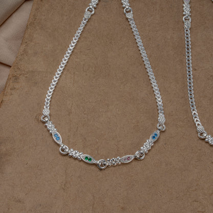 Pankhudi Lightweight Daily Wear Payal for Girls (Anklet)