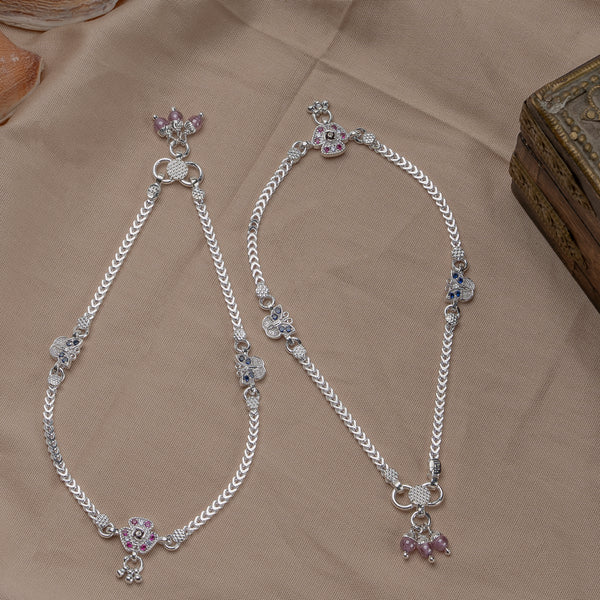 Pankhudi Lightweight Daily Wear Payal for Girls (Anklet)