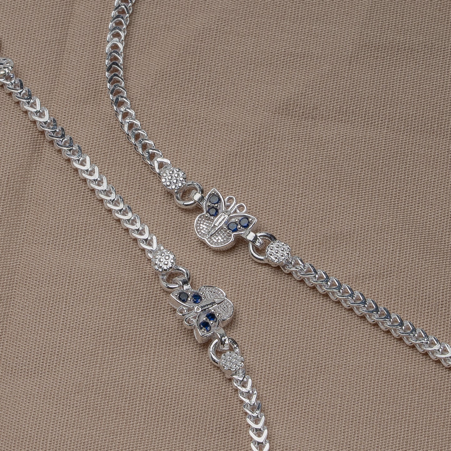 Pankhudi Lightweight Daily Wear Payal for Girls (Anklet)