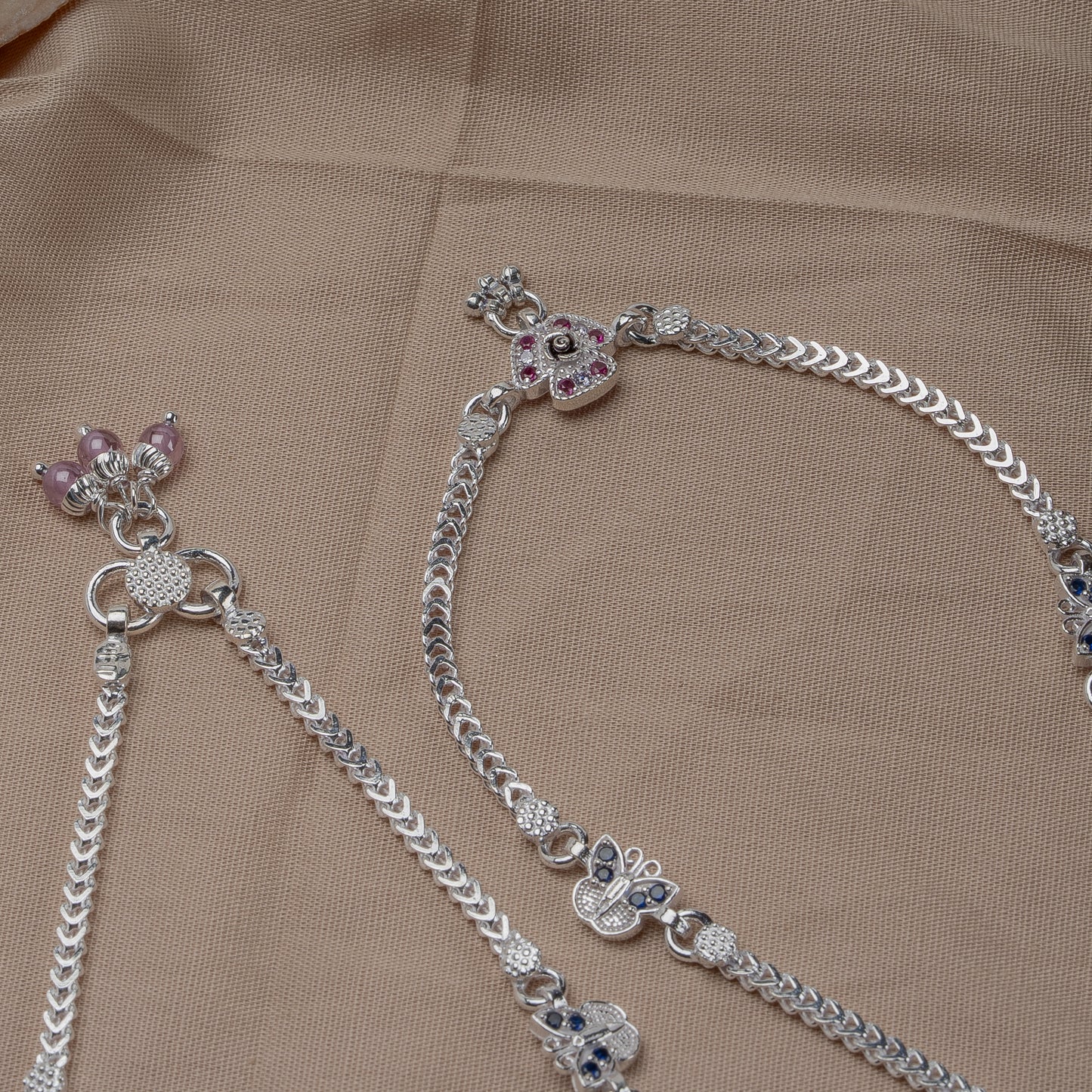 Pankhudi Lightweight Daily Wear Payal for Girls (Anklet)