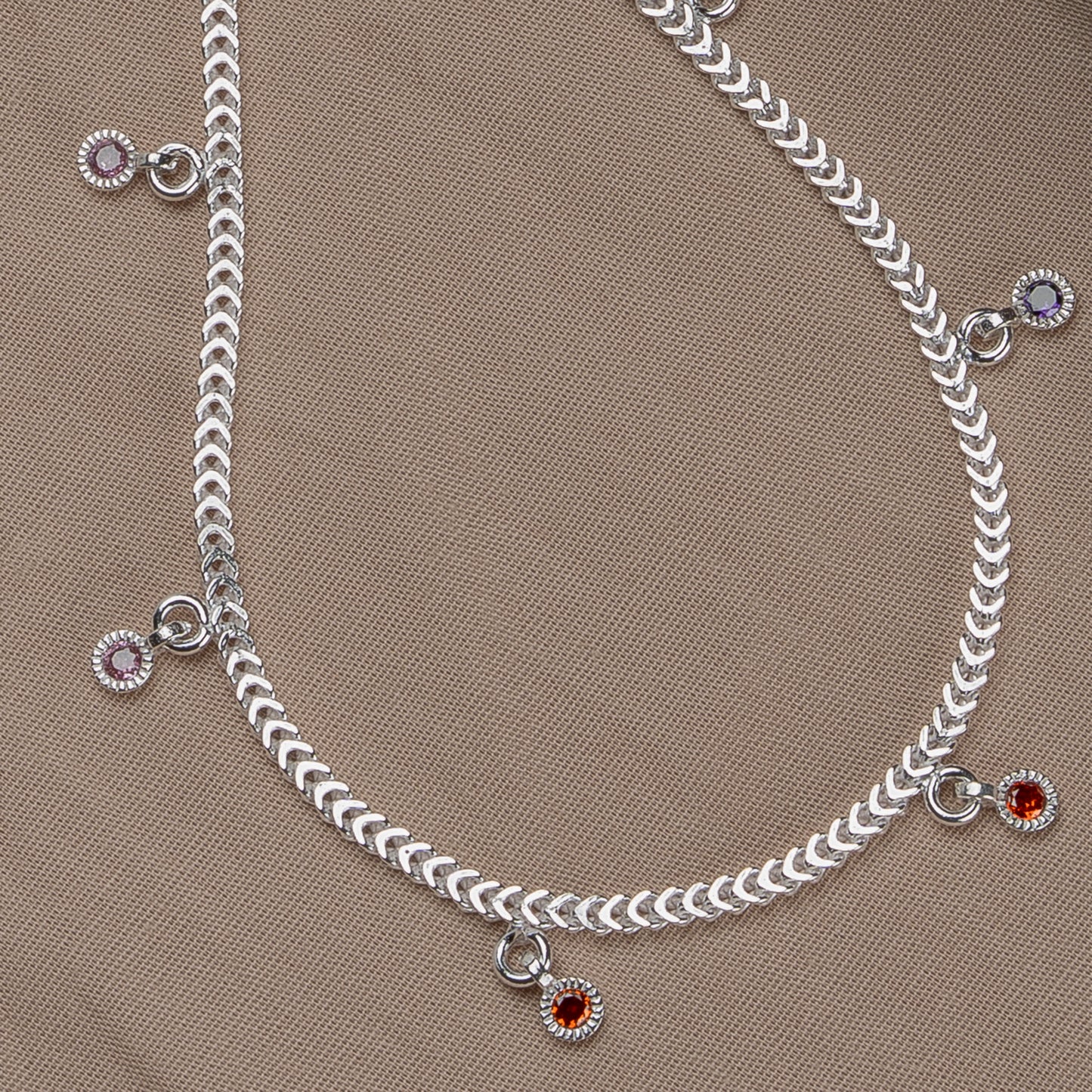 Pankhudi Lightweight Daily Wear Payal for Girls (Anklet)