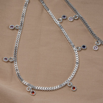 Pankhudi Lightweight Daily Wear Payal for Girls (Anklet)