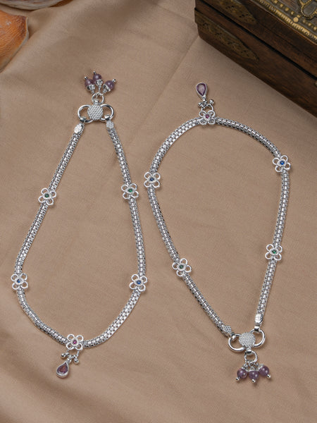 Pankhudi Lightweight Daily Wear Payal for Girls (Anklet)