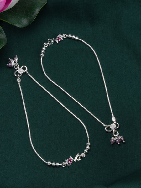 Pankhudi Lightweight Daily Wear Payal for Girls (Anklet)