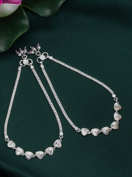 Pankhudi Lightweight Daily Wear Payal for Girls (Anklet)