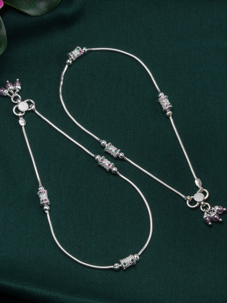 Pankhudi Lightweight Daily Wear Payal for Girls (Anklet)