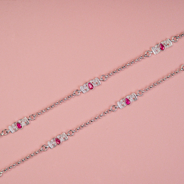 Pankhudi Lightweight Daily Wear Payal for Girls (Anklet)