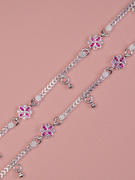 Pankhudi Lightweight Daily Wear Payal for Girls (Anklet)