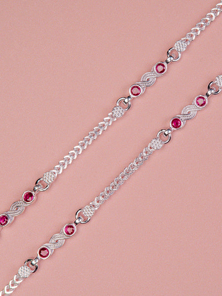 Pankhudi Lightweight Daily Wear Payal for Girls (Anklet)