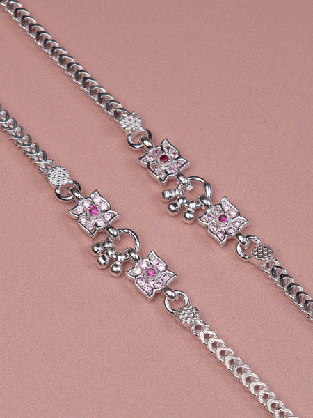 Pankhudi Lightweight Daily Wear Payal for Girls (Anklet)