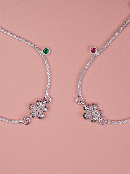 Pankhudi Lightweight Daily Wear Payal for Girls (Anklet)