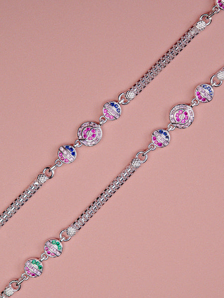 Pankhudi Lightweight Daily Wear Payal for Girls (Anklet)