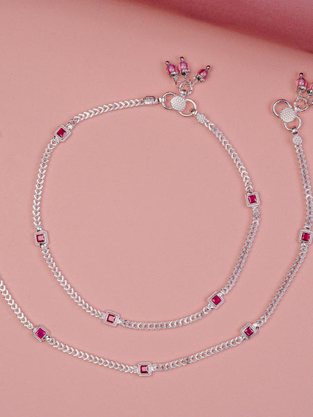 Pankhudi Lightweight Daily Wear Payal for Girls (Anklet)