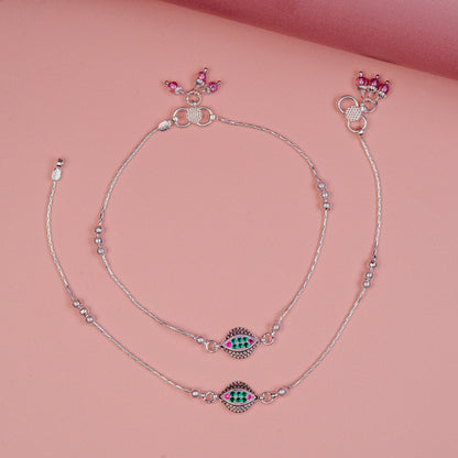 Pankhudi Lightweight Daily Wear Payal for Girls (Anklet)