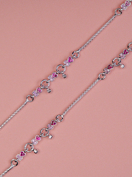 Pankhudi Lightweight Daily Wear Payal for Girls (Anklet)