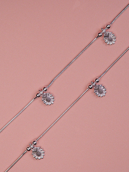 Pankhudi Lightweight Daily Wear Payal for Girls (Anklet)