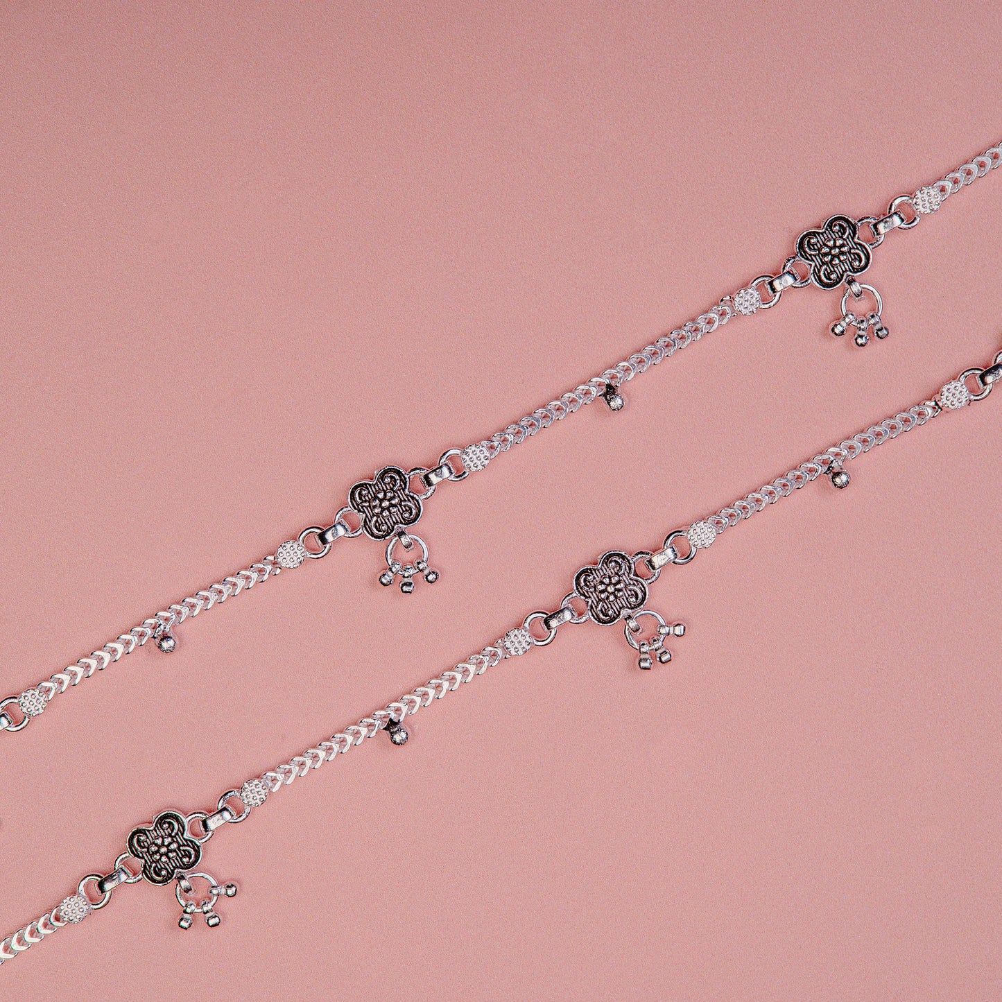 Pankhudi Lightweight Daily Wear Payal for Girls (Anklet)
