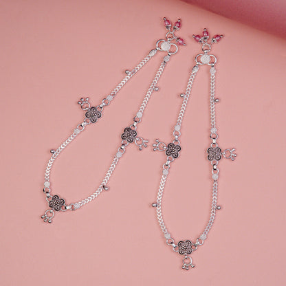 Pankhudi Lightweight Daily Wear Payal for Girls (Anklet)