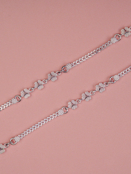 Pankhudi Lightweight Daily Wear Payal for Girls (Anklet)