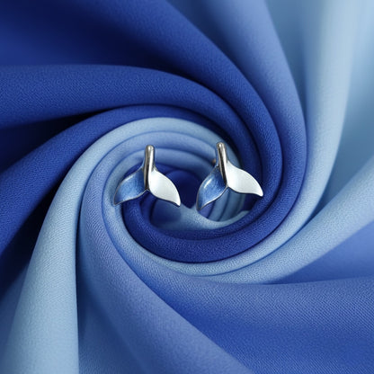 Whimsical Mermaid Tail Studs | Made With Pure 925 Silver