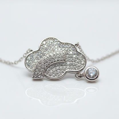 The Radiant Cloud Pendant Set | Made With Pure 925 Silver
