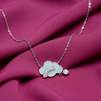 The Radiant Cloud Pendant Set | Made With Pure 925 Silver