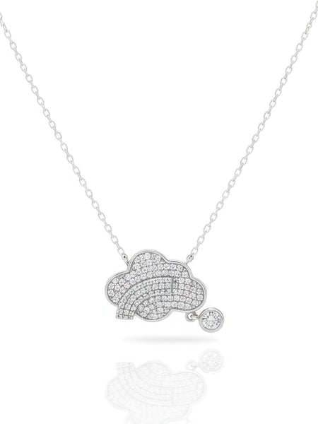 The Radiant Cloud Pendant Set | Made With Pure 925 Silver