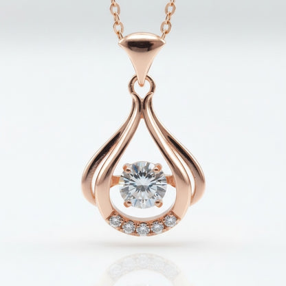 Aurora Solitaire Pendant | Made With Pure 925 Silver